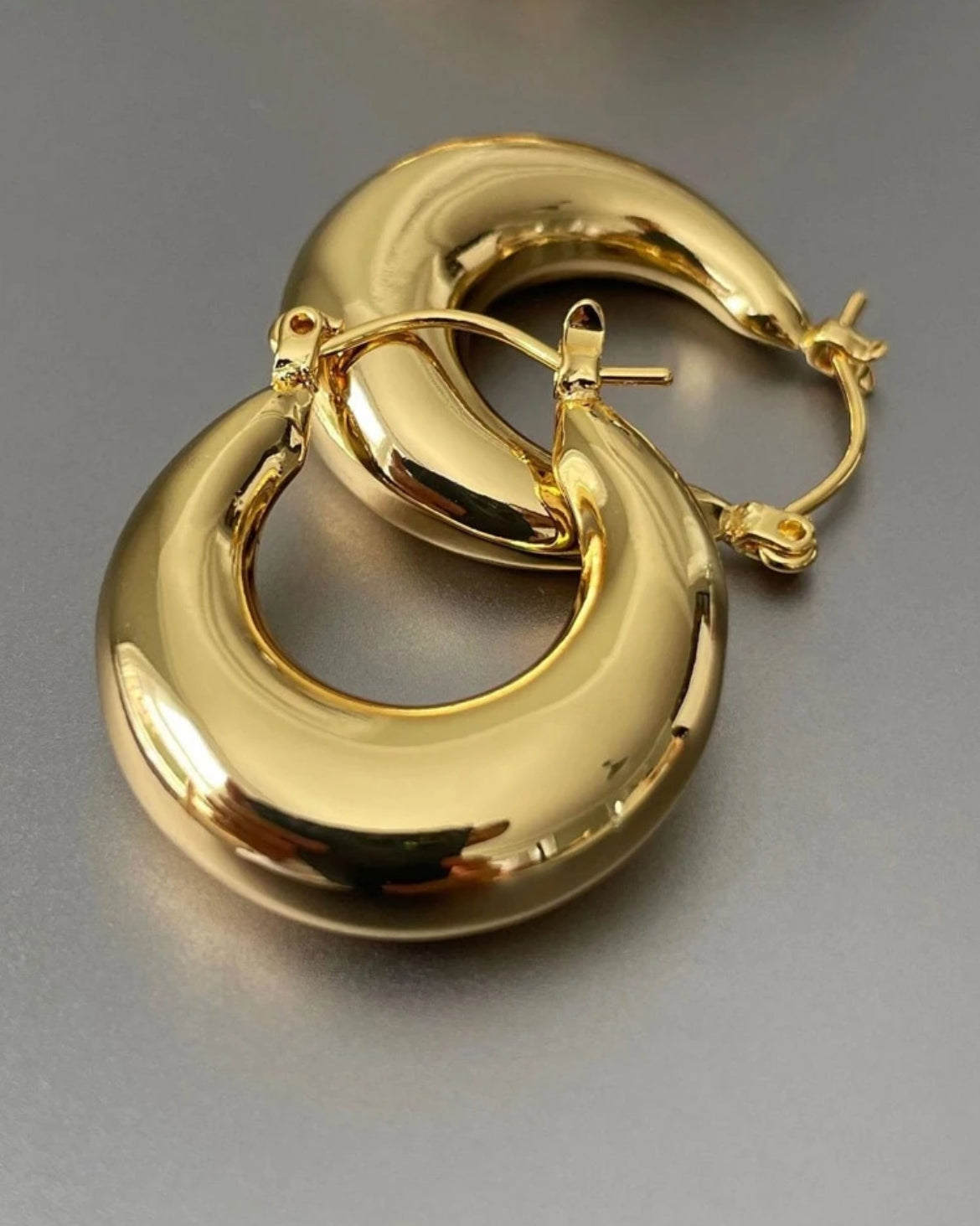 Paige 18K gold plated earrings